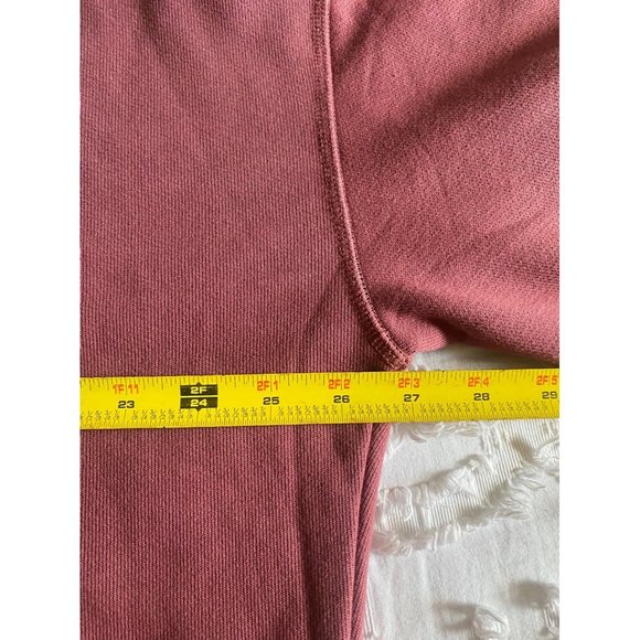 Alo Yoga Low Key Hoodie Women’s Large Sweatshirt in Rose Wood - Picture 8 of 9
